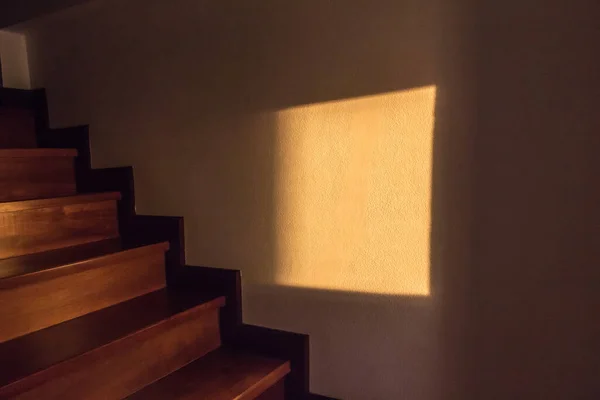 Casa Ventana Luz Del Sol Sombra Luz — Foto de Stock