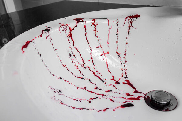 канализация крови изолированы на белом фоне.