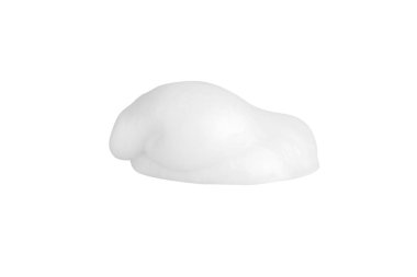 diş macunu yakın plan nesnesi beyaz arkaplanda izole edildi.