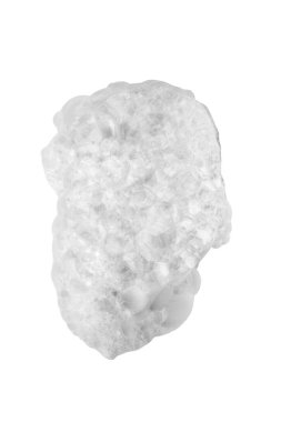 baloncuk kapanışı beyaz arkaplanda izole edildi.