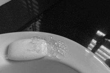 sabun köpüğü banyosu Sabah havzası.