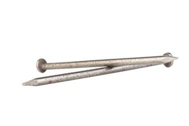 Beyaz arkaplanda tırnak aracı izole edildi