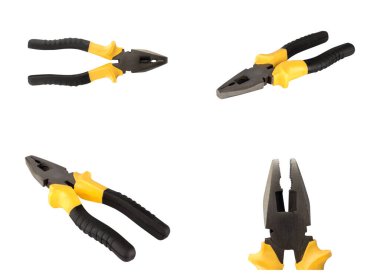 Pense beyaz arkaplanda izole edildi.