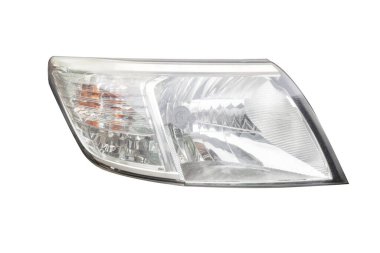 Araba farları. Len ışığı göz sinyali..