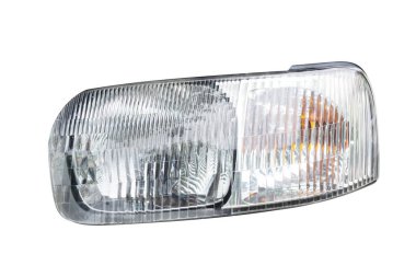 Araba farları. Len ışığı göz sinyali..