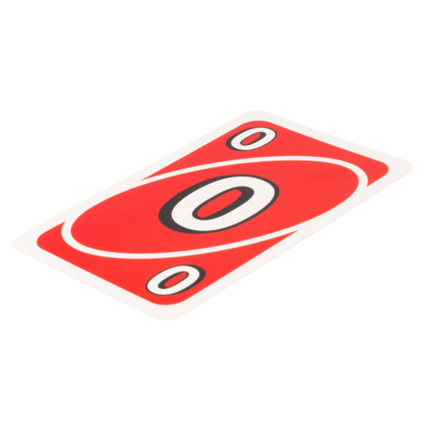 Kart oynayan çocuk beyaz arkaplanda sıfır renk kırmızı izole.