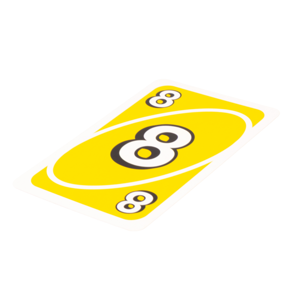 Kağıt oynayan çocuk beyaz arka planda izole edilmiş sekiz renk sarı.