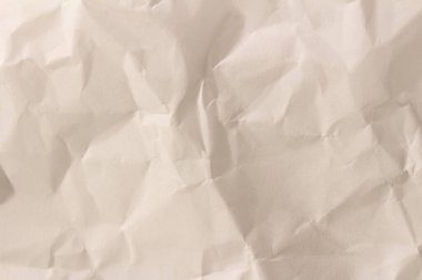 Buruşmuş kağıt dokusu arkaplan arkaplanı.