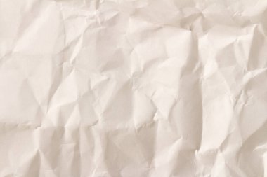 Buruşmuş kağıt dokusu arkaplan arkaplanı.