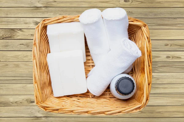 Bath With Spa Accessories Stock Photo, Royalty-Free