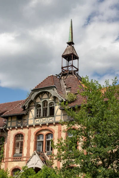 Beelitz Allemagne Juin 2020 Lieu Perdu Allemagne Est Célèbre Hôpital — Photo