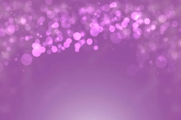 Festive Abstract Purple Pink Gradient Background Texture Glittering Stars Bokeh — Stock Photo, Image