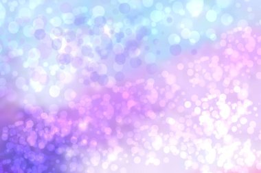 Soyut bulanık taze bahar ışığı hassas pastel pembe beyaz bokeh arkaplan dokusu parlak dairesel yumuşak renkli ışıklar. Güzel arkaplan illüstrasyonu.