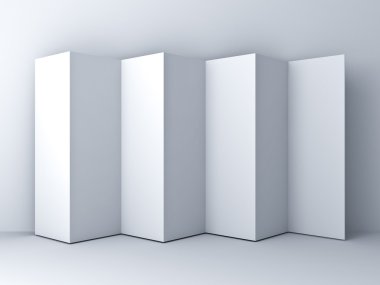 Arka plan üzerinde beyaz duvar arka plan gölge ile