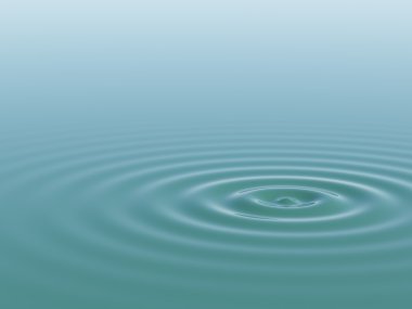 Su ripples ve dalgalar