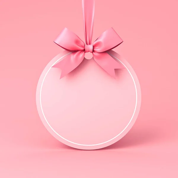 Blank Open Pink Gift Box Or Present Box With Pink Ribbon Bow Isolated On  Light Pink Orange Pastel Color Background With Shadow Minimal Conceptual  Stock Photo - Download Image Now - iStock