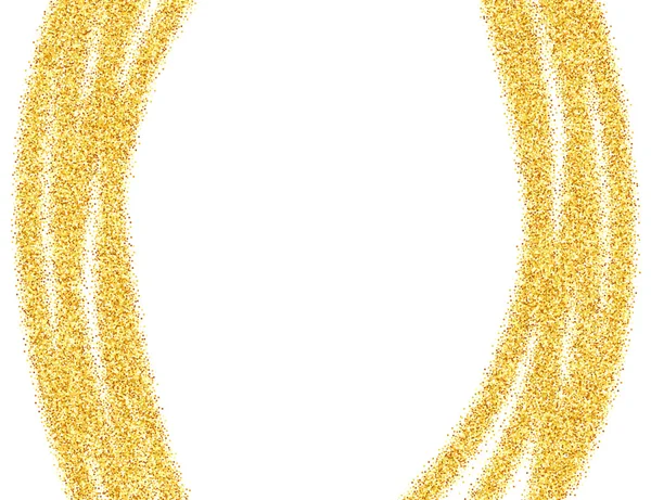 Abstract vector gold dust glitter background — Stock Vector
