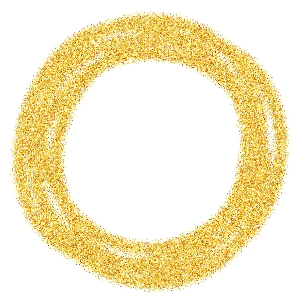Abstrakt vektor guldstoft glitter bakgrund — Stock vektor