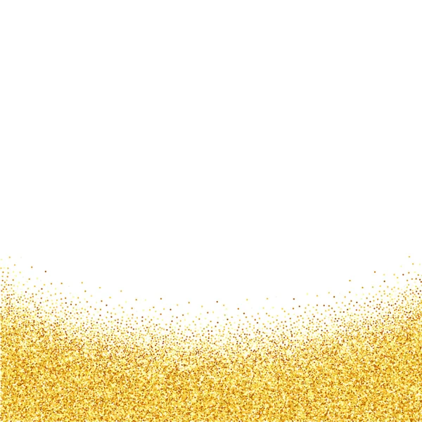Vector abstracto oro polvo brillo fondo — Vector de stock