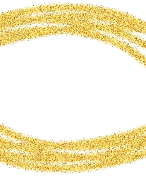 Astratto vettore oro polvere scintillio sfondo — Vettoriale Stock