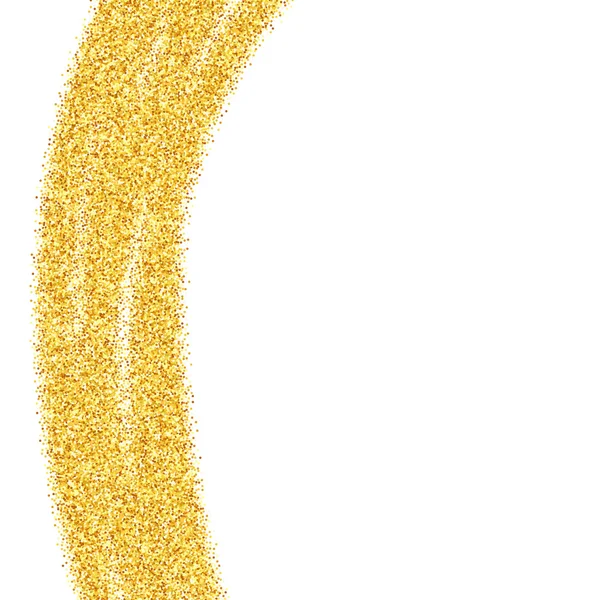 Abstract vector gold dust glitter background — Stock Vector
