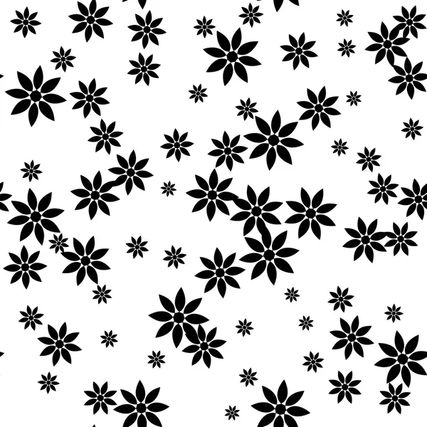 Vector floral seamless pattern — Stock Vector