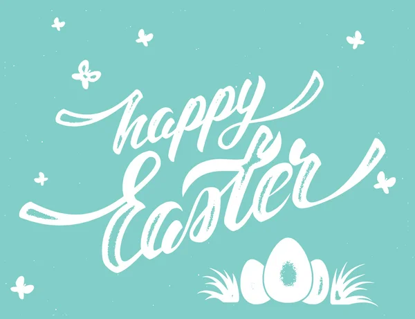 Happy Easter greeting card — Stock Vector