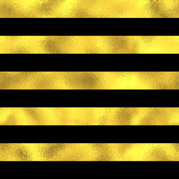 Abstract vector seamless pattern with gold stripes — Stock Vector