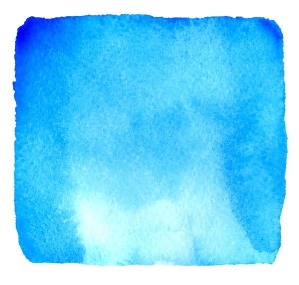 Leichte blaue Aquarell Hand gezeichneten banner — Stockvektor