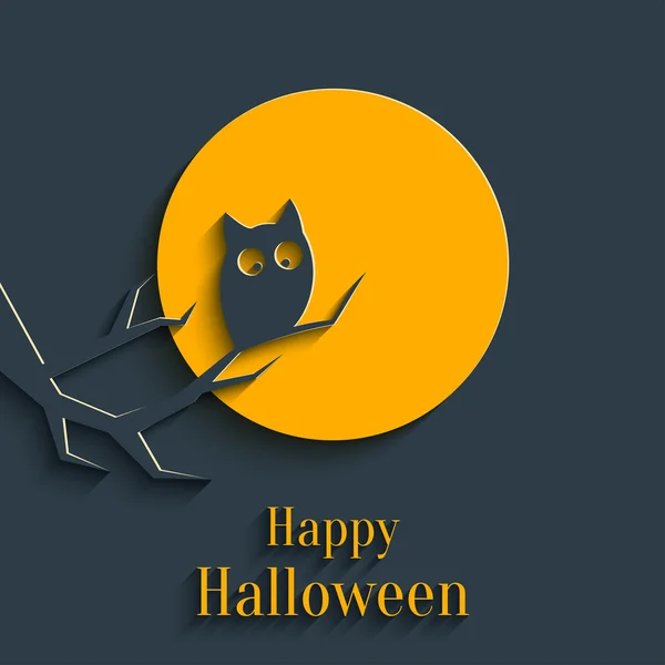 Gelukkige Halloween kaart — Stockvector