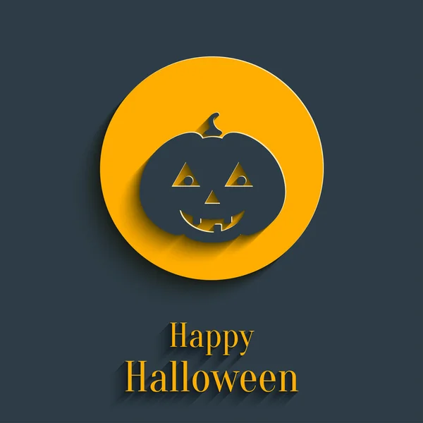 Gelukkige Halloween kaart — Stockvector