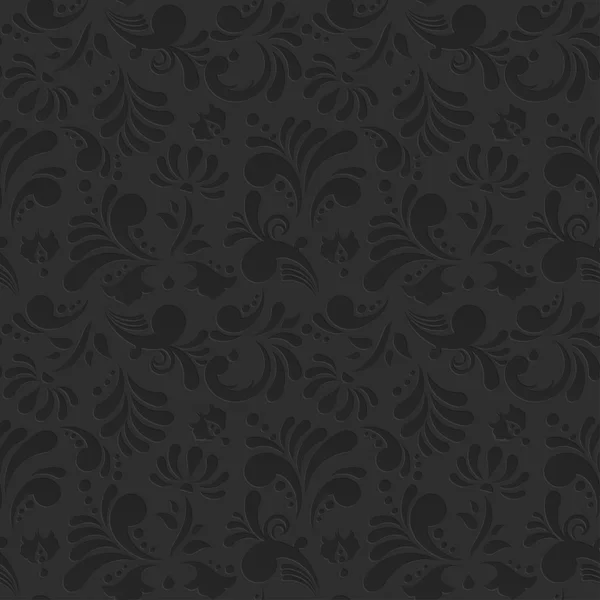 Vintage Floral Seamless Pattern — Stock Vector