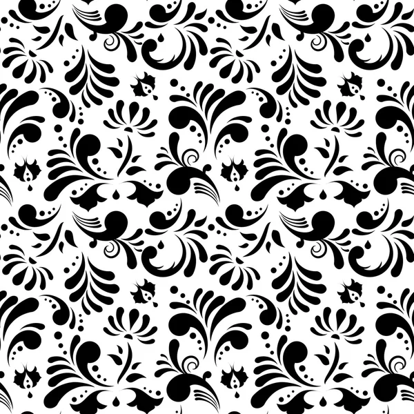 Floral seamless pattern — Stock Vector