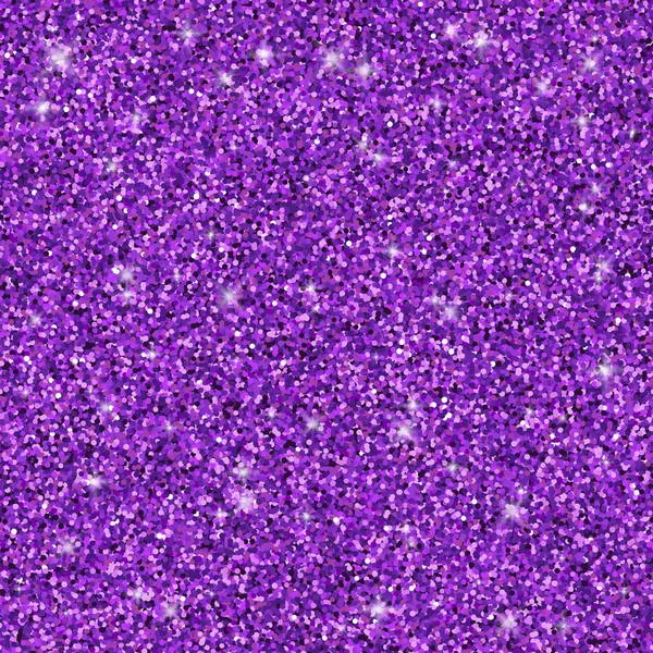 Purple glitter seamless pattern, vector texture — Stock Vector