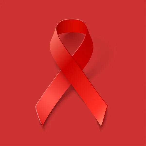 AIDS Awareness Ribbon — Stock Vector