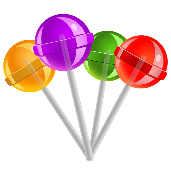 Sweet Lollipop isolated — Stock Vector