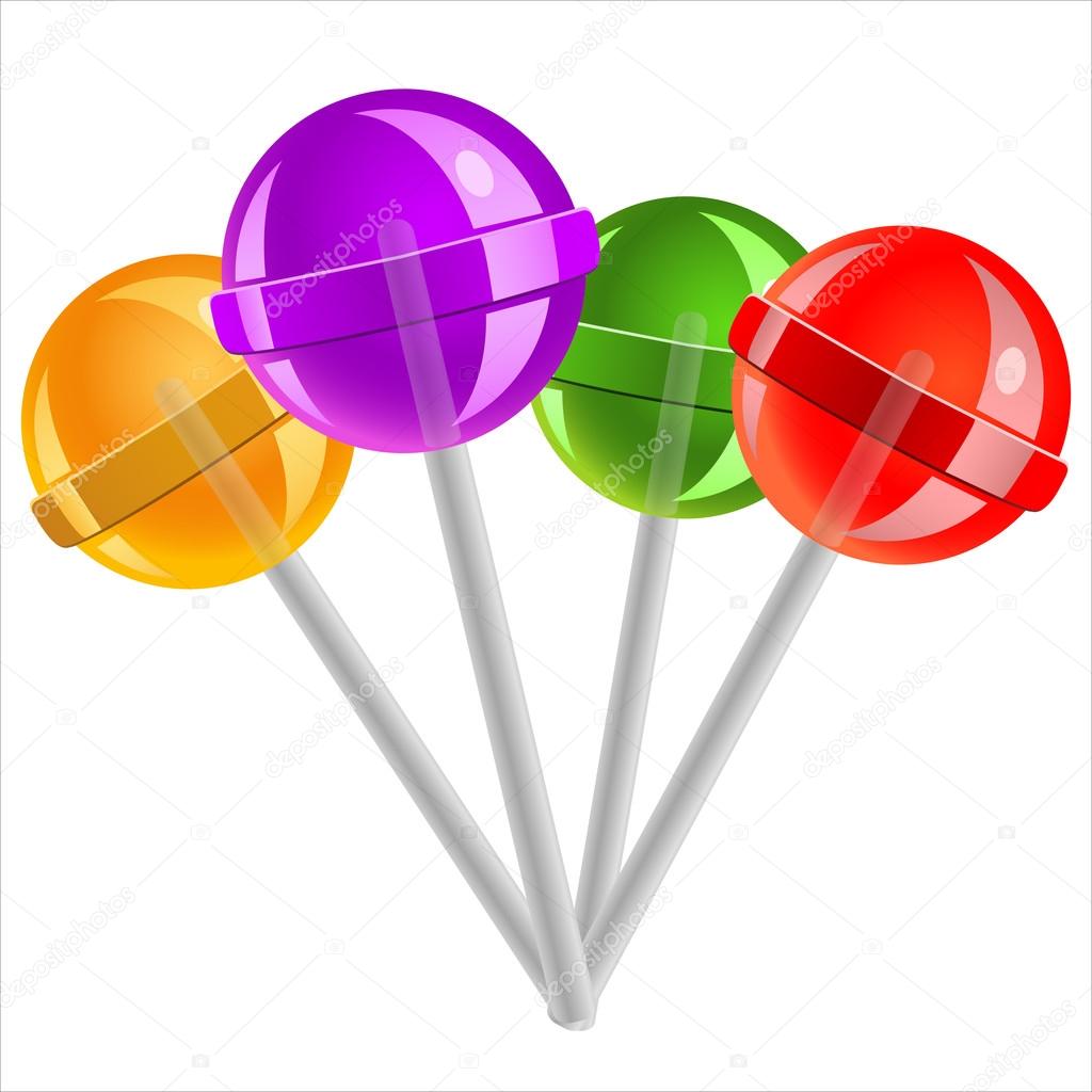 sweet Lollipop isolated