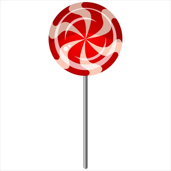 Söt candy lollipop — Stock vektor