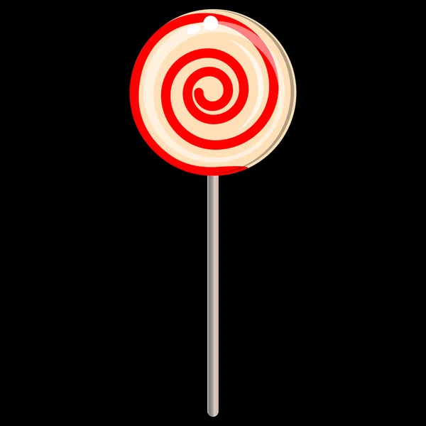 Socker söt Lollipop — Stock vektor