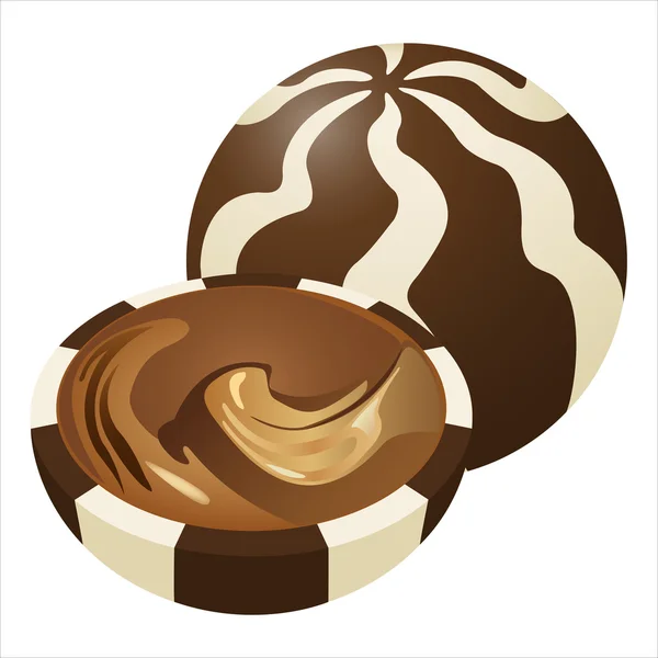 Γλυκό σοκολατάκι — Διανυσματικό Αρχείο