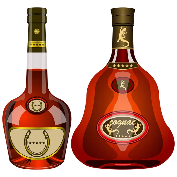 Luxe cognac vector — Stockvector