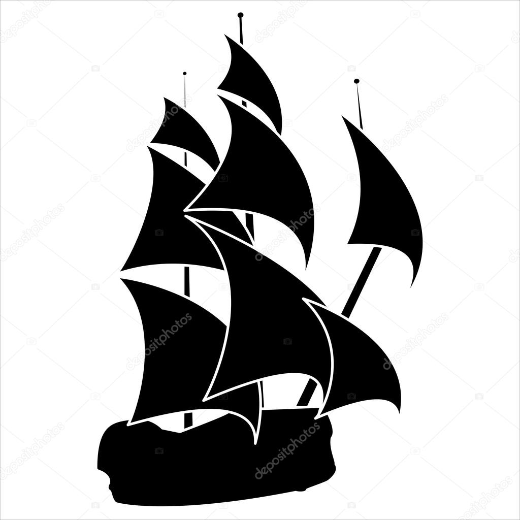 icon of a sailboat