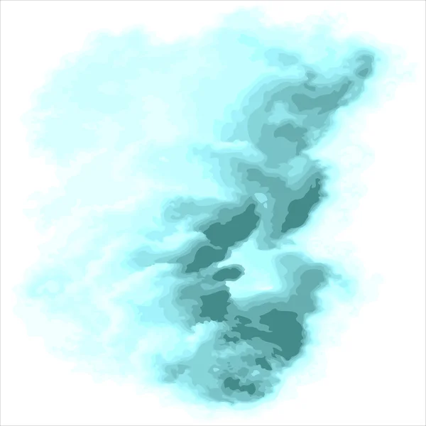 Acuarela vector azul — Archivo Imágenes Vectoriales
