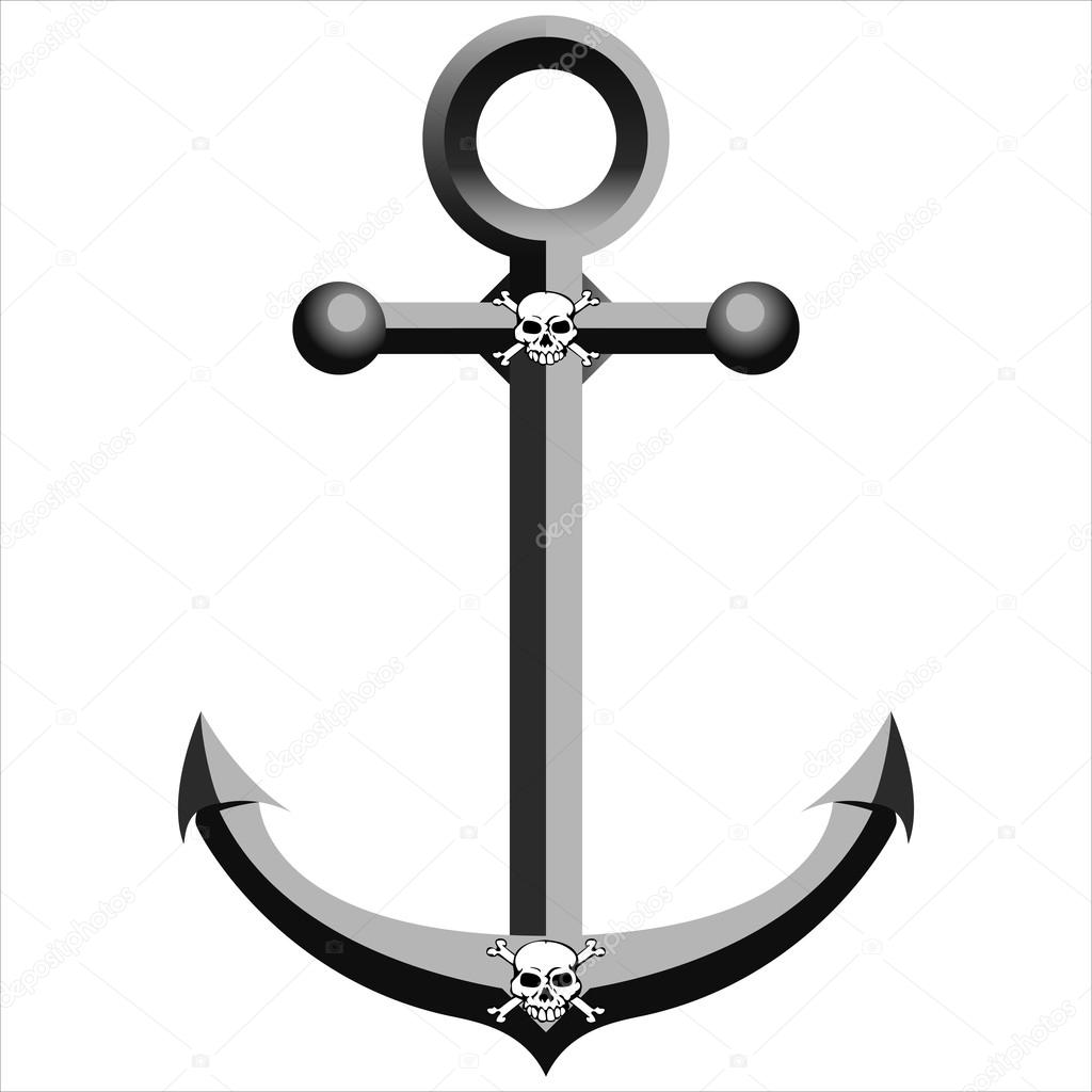 iron pirate anchor