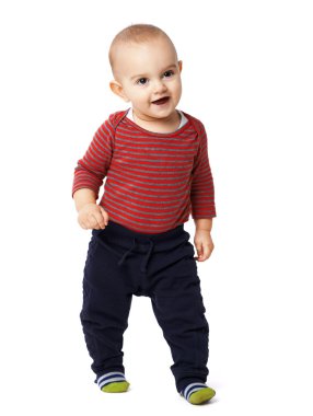 gülen çocuk bakmak