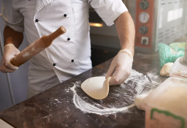 Cook rullade degen vänder — Stockfoto