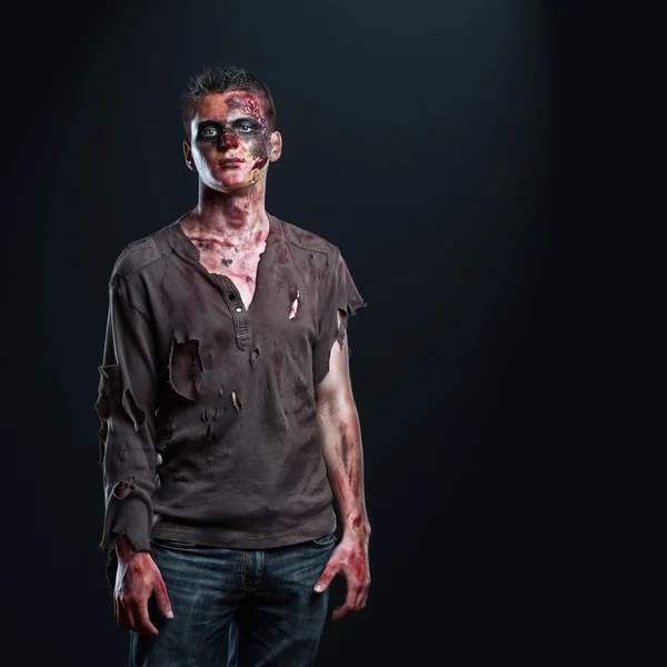 The zombie is staying in the studio — Stock Photo, Image