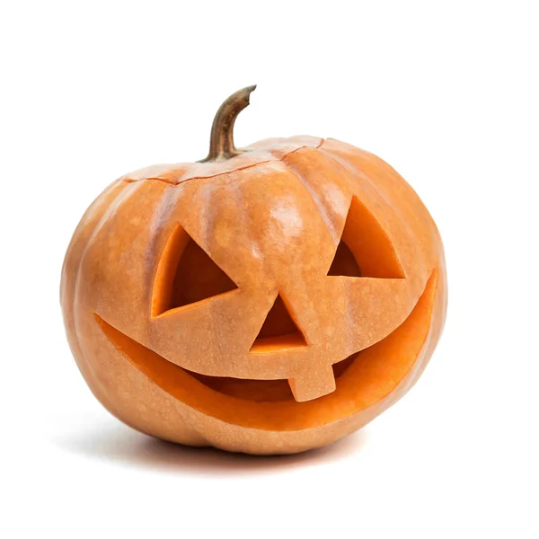 Festive Halloween carved pumpkin Stock Photo