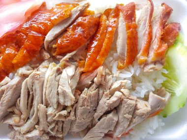 Ric ile kızarmış ördek