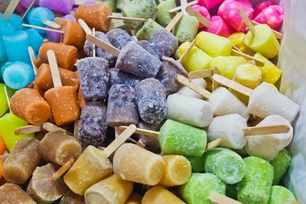 Popsicle till salu på Thailan — Stockfoto